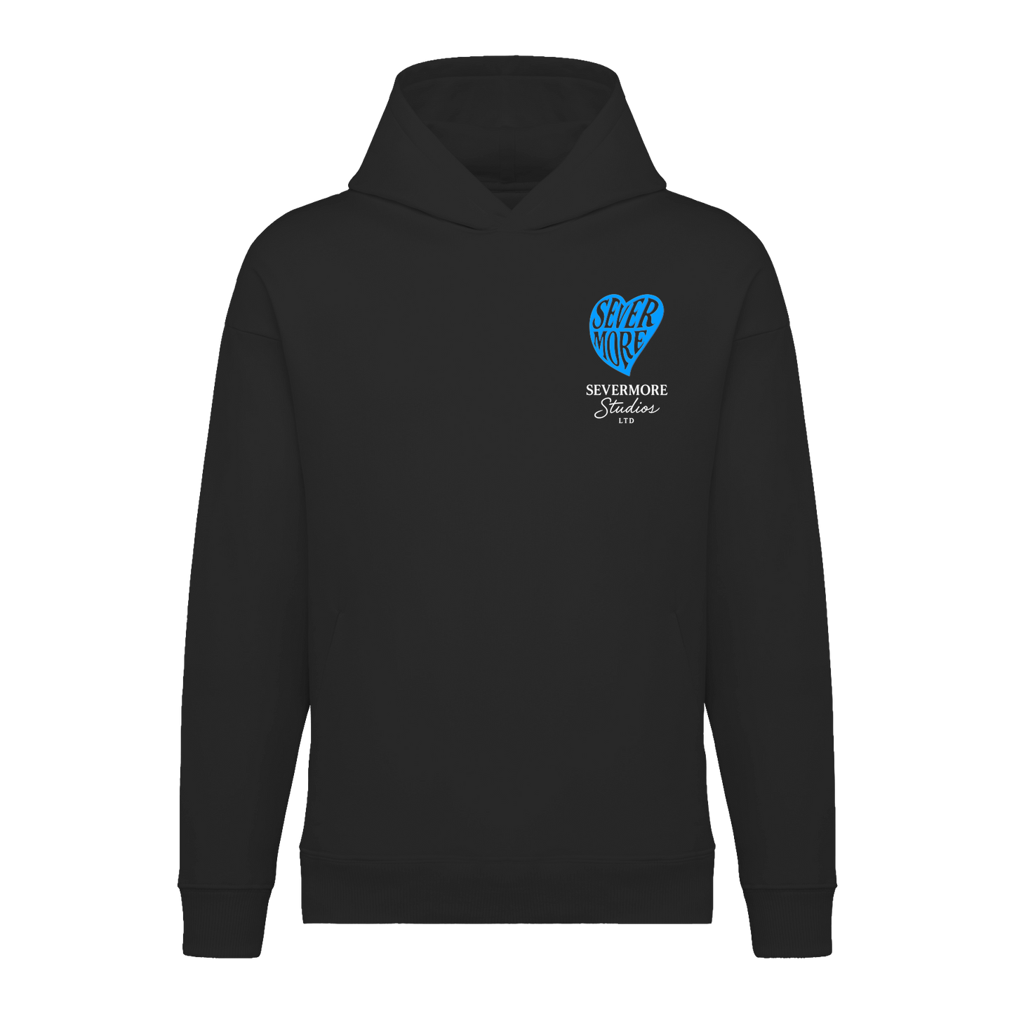 VORBESTELLUNG Hoodie "Love" blaues Herz