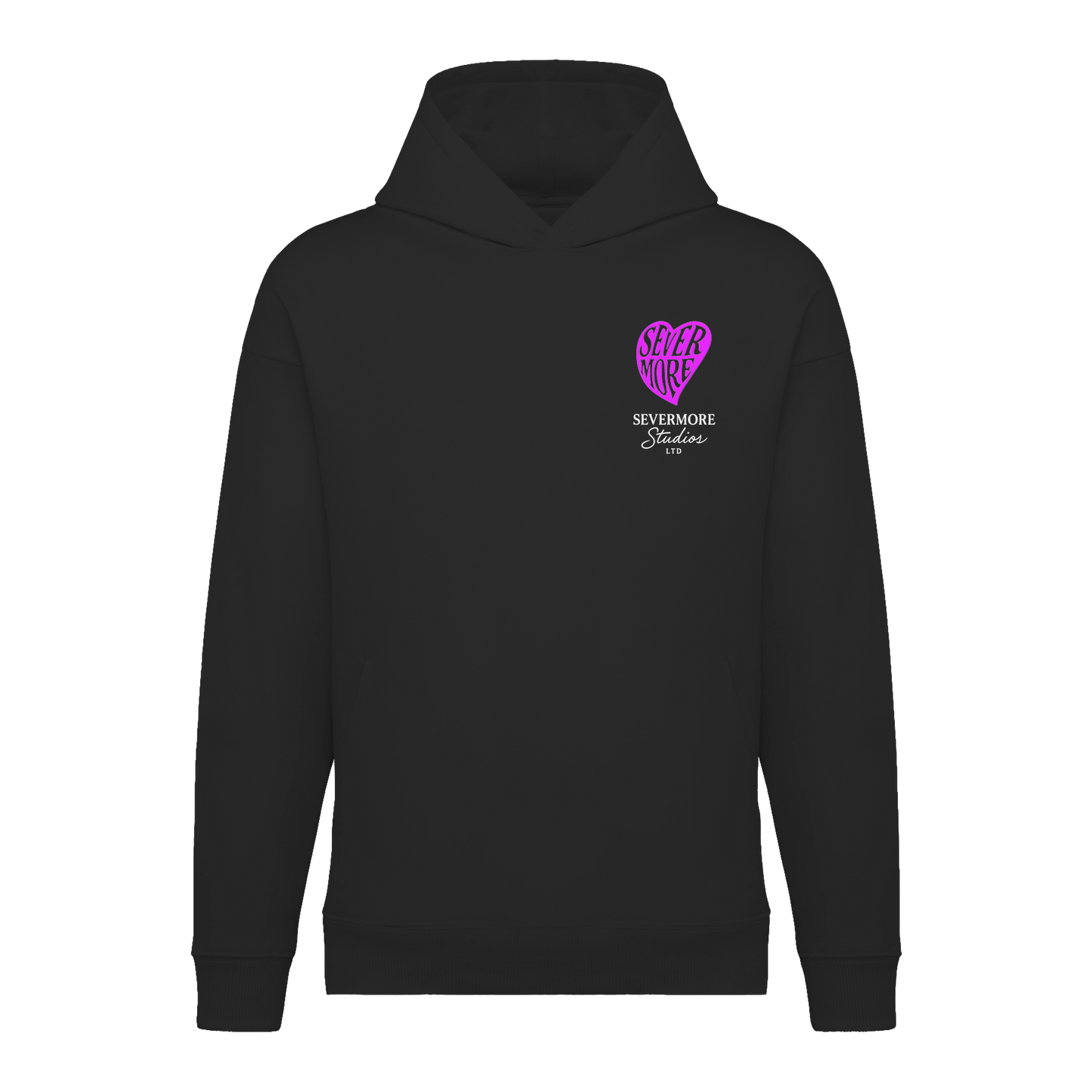 VORBESTELLUNG Hoodie "Love" pinkes Herz