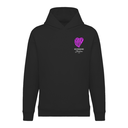 VORBESTELLUNG Hoodie "Love" pinkes Herz