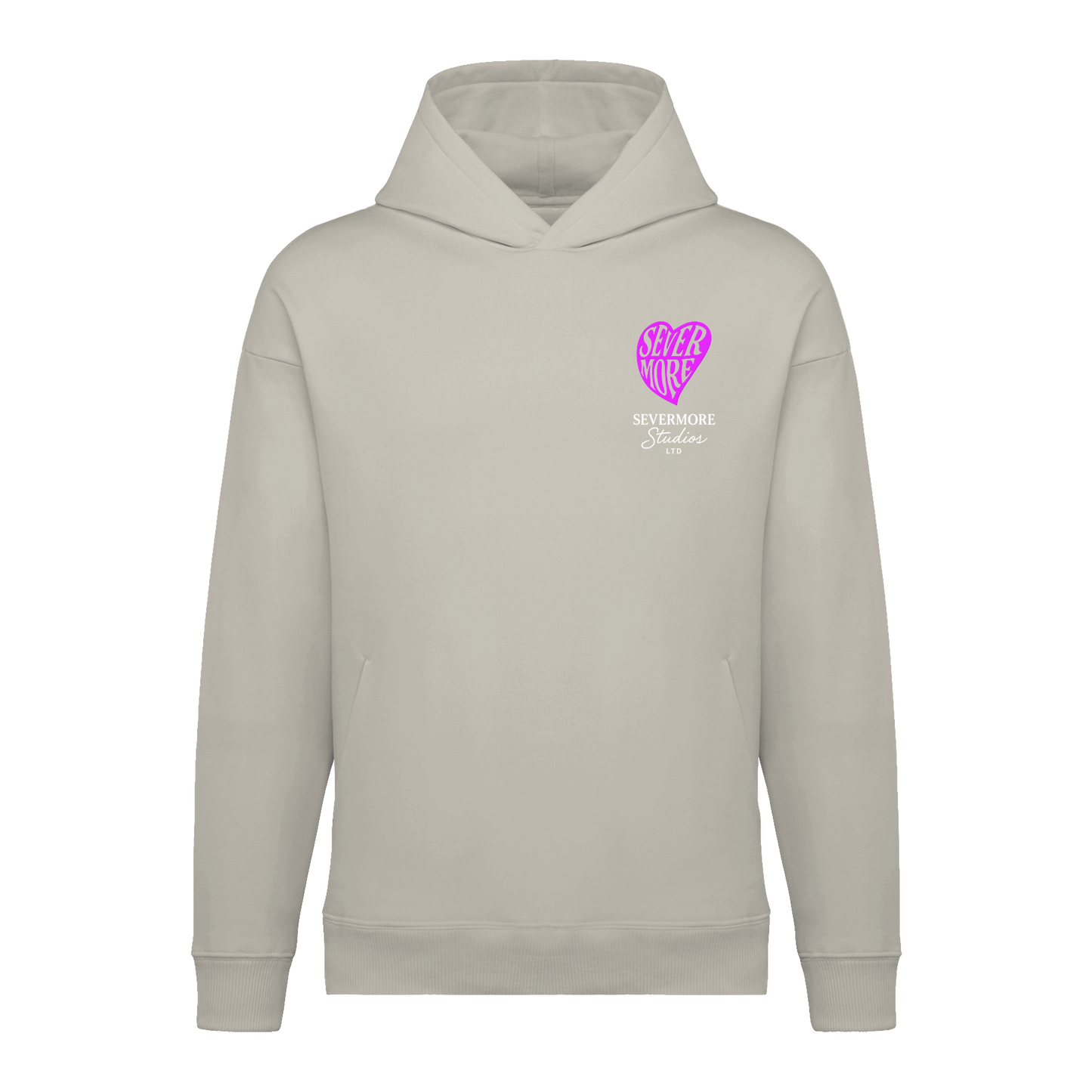 VORBESTELLUNG Hoodie "Love" pinkes Herz