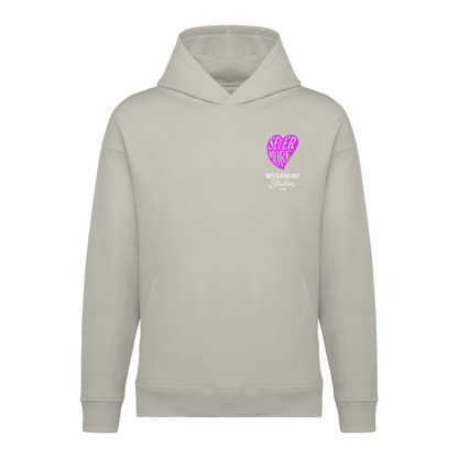 VORBESTELLUNG Hoodie "Love" pinkes Herz