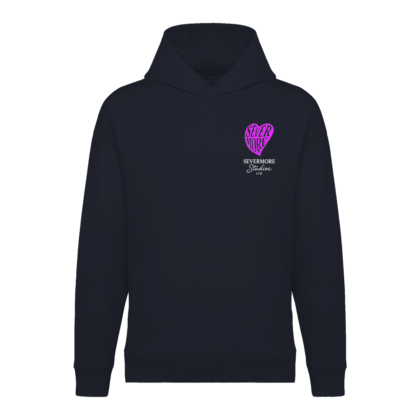 VORBESTELLUNG Hoodie "Love" pinkes Herz