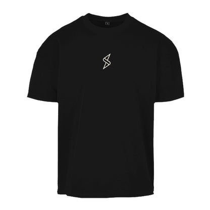 Heavy Cotton Box T-Shirt beiges Monogramm