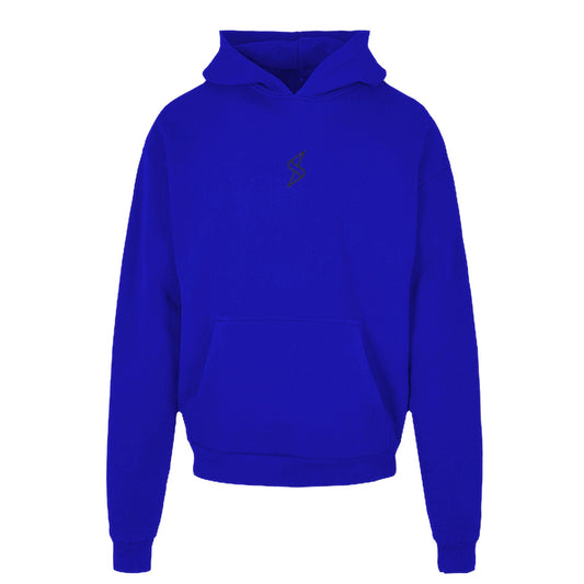 Heavy Cotton Hoodie schwarzes Monogramm