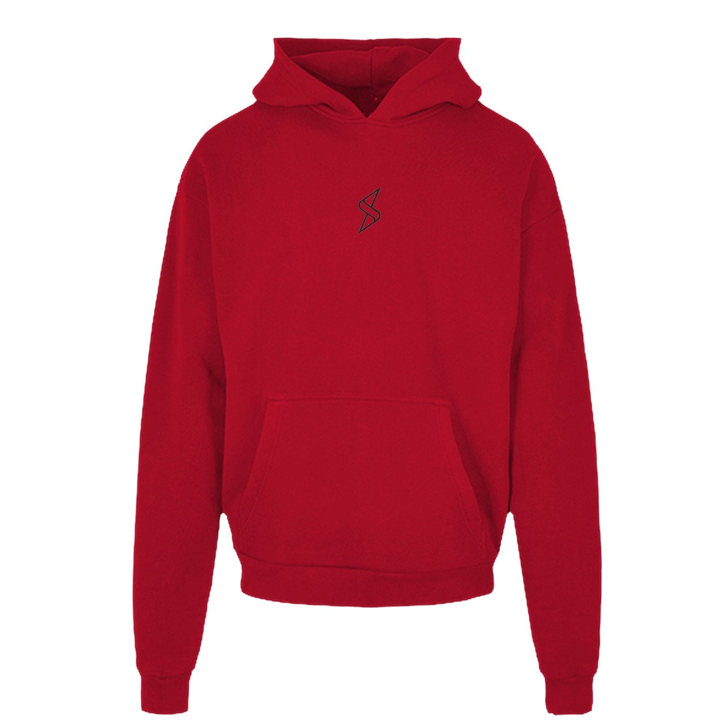 Heavy Cotton Hoodie schwarzes Monogramm