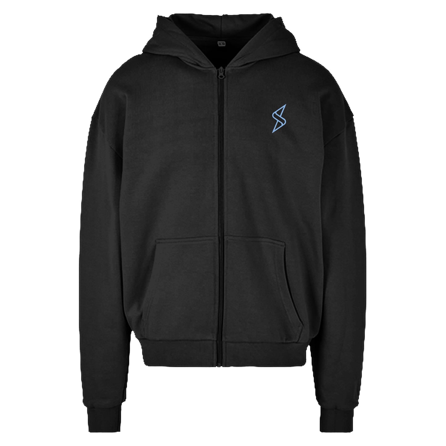 Heavy Zip Hoody blaues Monogramm
