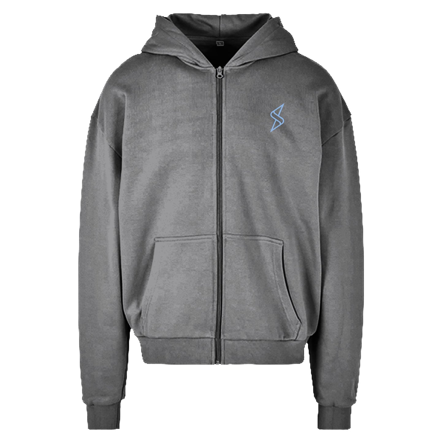 Heavy Zip Hoody blaues Monogramm