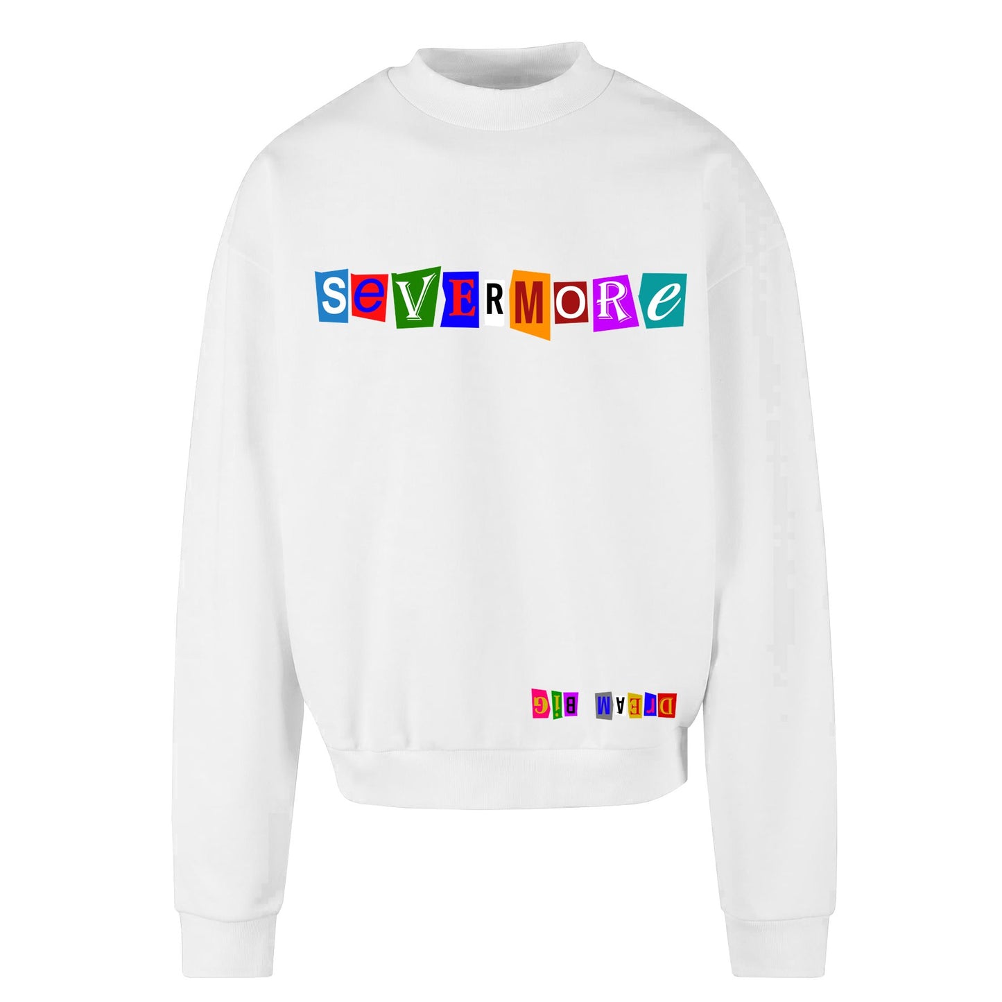 Ultra Heavy Cotton Crewneck Letters